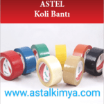 ASTEL 75 mm x 100 Metre ŞEFFAF  KOLİ BANDI