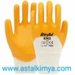 BEYBİ KN2, ASTARLI TAM NİTRİL PAMUK ELDİVEN