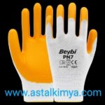 BEYBİ PN7 NİTRİL İŞ ELDİVENİ KALIN POLYESTER