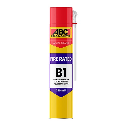 SİKA B1,YANGINA DAYANIKLI P.Ü, KÖPÜK, 840 GR, ABC