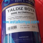 ERSAN 2,5 LT Aliminyum Yaldız Boya Isıya Dayanıklı Galvaniz Boyası