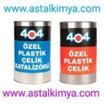 404 Marka ÖZEL PLASTİK ÇELİK YAPIŞTIRICI 4,5 Kg + 3 Kg = 7,5 Kg ,Takım Fiyatıdır.