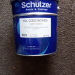 SCHUTZER 20 Kg YOL ÇİZGİ BOYASIBETON ASFALT BOYASI SARI  KIRMIZI MAVİ yada YEŞİL Renk TSE BELGELİ