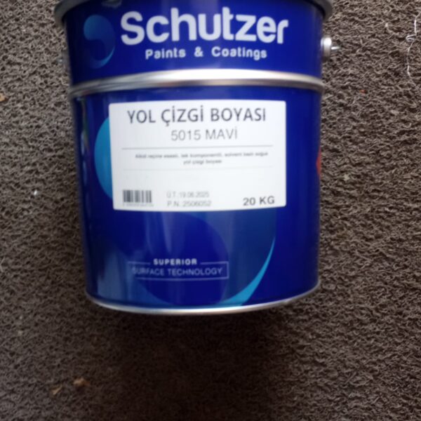 TSE BELGELİ YOL ÇİZGİ BOYASI 20 Kg BETON ASFALT BOYASI SARI  KIRMIZI MAVİ yada YEŞİL Renk