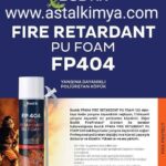 BOSTİK MARKA.FP 404, B1 YANGINA DAYANIKLI KÖPÜK P.U FOAM 850 Gr