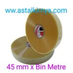 ASTEL MARKA 45 mm x 1000 Metre Şeffaf Koli MAKİNA Bandı