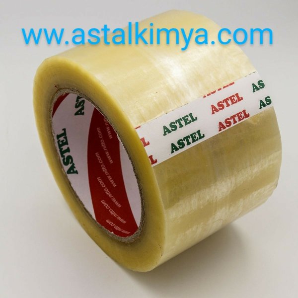 ASTEL 80 mm x 66 Metre ŞEFFAF yada KAHVERENGİ KOLİ BANDI