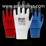 BEYBİ MARKA PN5 ZEBRA ELDİVEN. KIRMIZI-SİYAH,MAVİ SİYAH, BEYAZ SİYAH