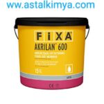 Fixa Akrilan 600 E, 15 Kg, Akrilik Esaslı Uv Dayanımlı Esnek Likit Membran