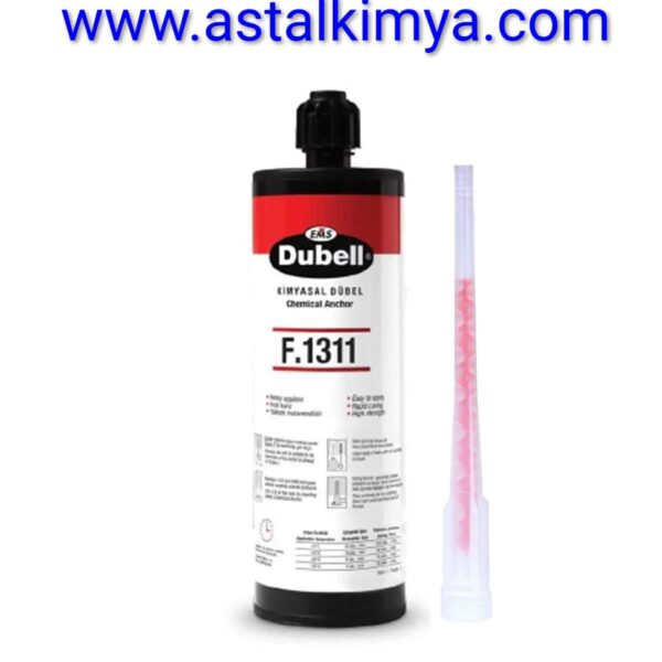 Ems F1311 Kimyasal Dübel 410 ML EPOKSİ CHEMİCAL ANCHOR