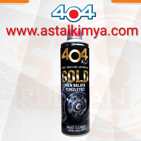 404 GOLD FREN BALATA ve METAL TEMİZLEYİCİ, 500 ML, SPREY