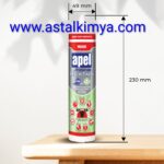 APEL  High Tack Korniş, Taş Tugla MS POLİMER YAPIŞTIRICI 290 ML H660