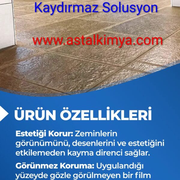 20 Kg Kaydırmaz Solüsyon Parlak Zemin ve Buzda KAYDIRMAZ