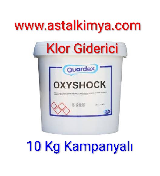 OXYSHOCK 10 Kg SU KLOR  GİDERİCİ