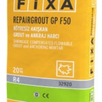 FİXA REPAİR GROUT R4  20 Kg GP F50 Rötresiz Akışkan Grout ve Ankraj Harcı